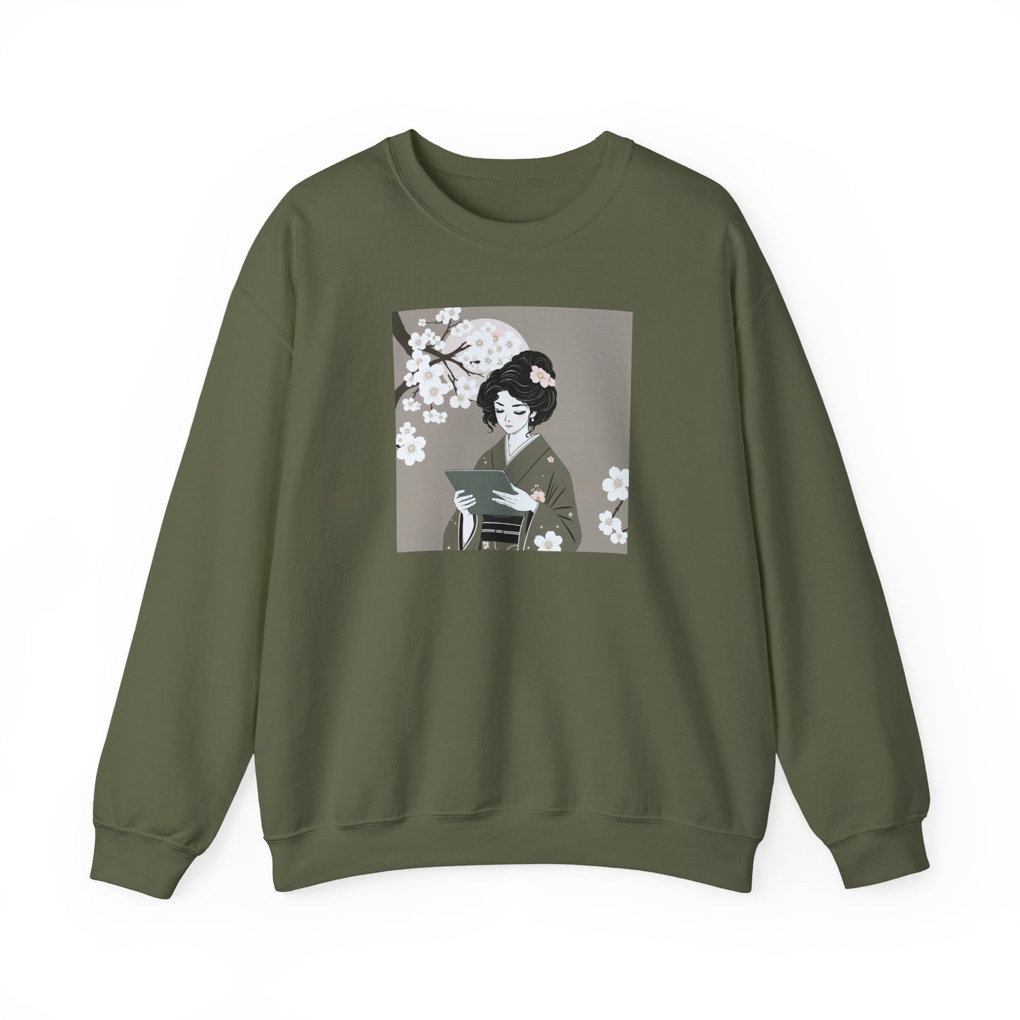 Geisha Girl Sweatshirt, Unisex