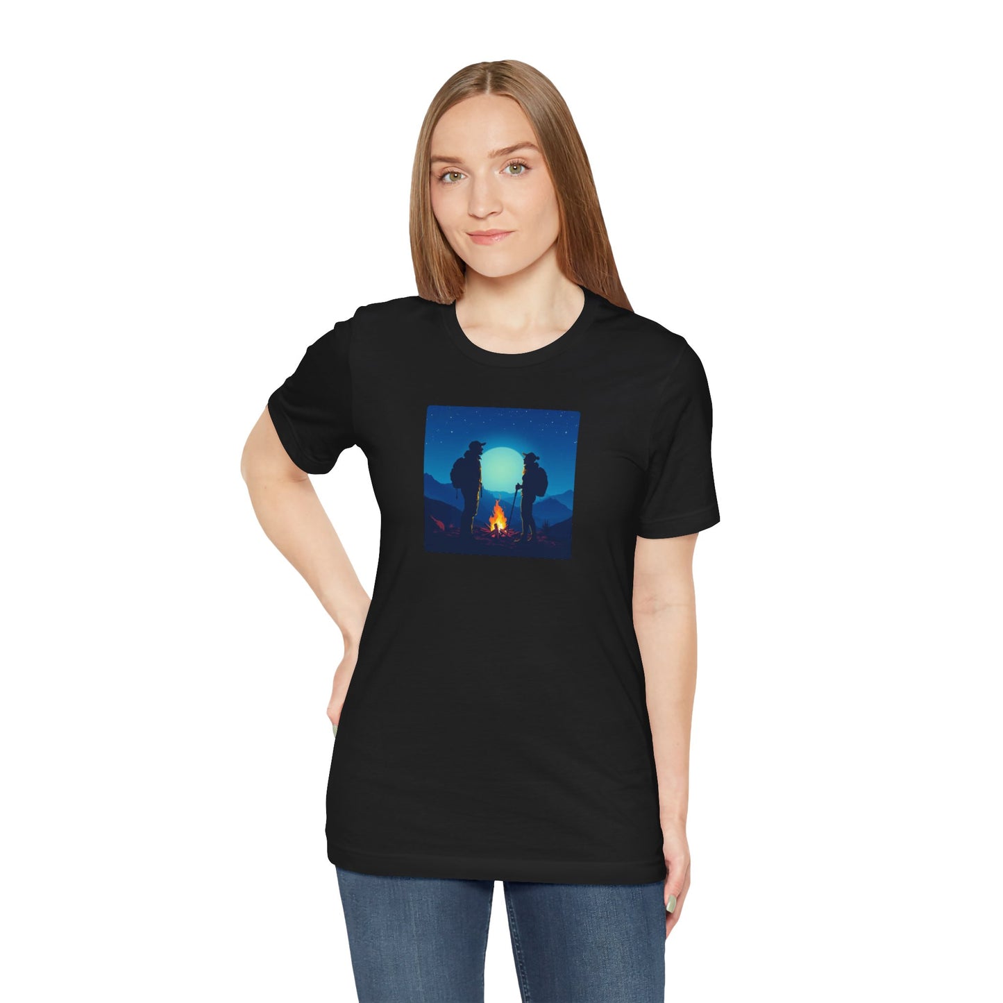 Adventure Awaits Campfire Tee