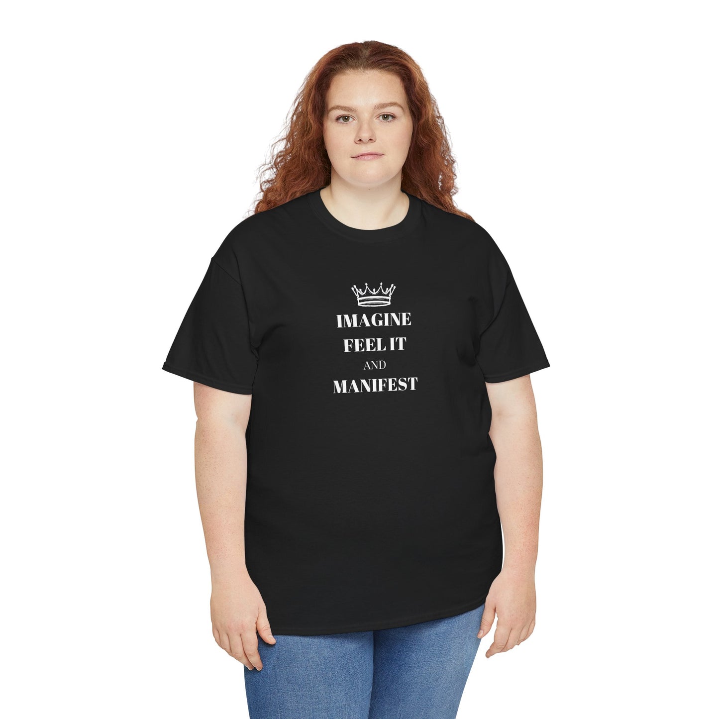 Manifest Your Dreams Unisex Heavy Cotton Tee