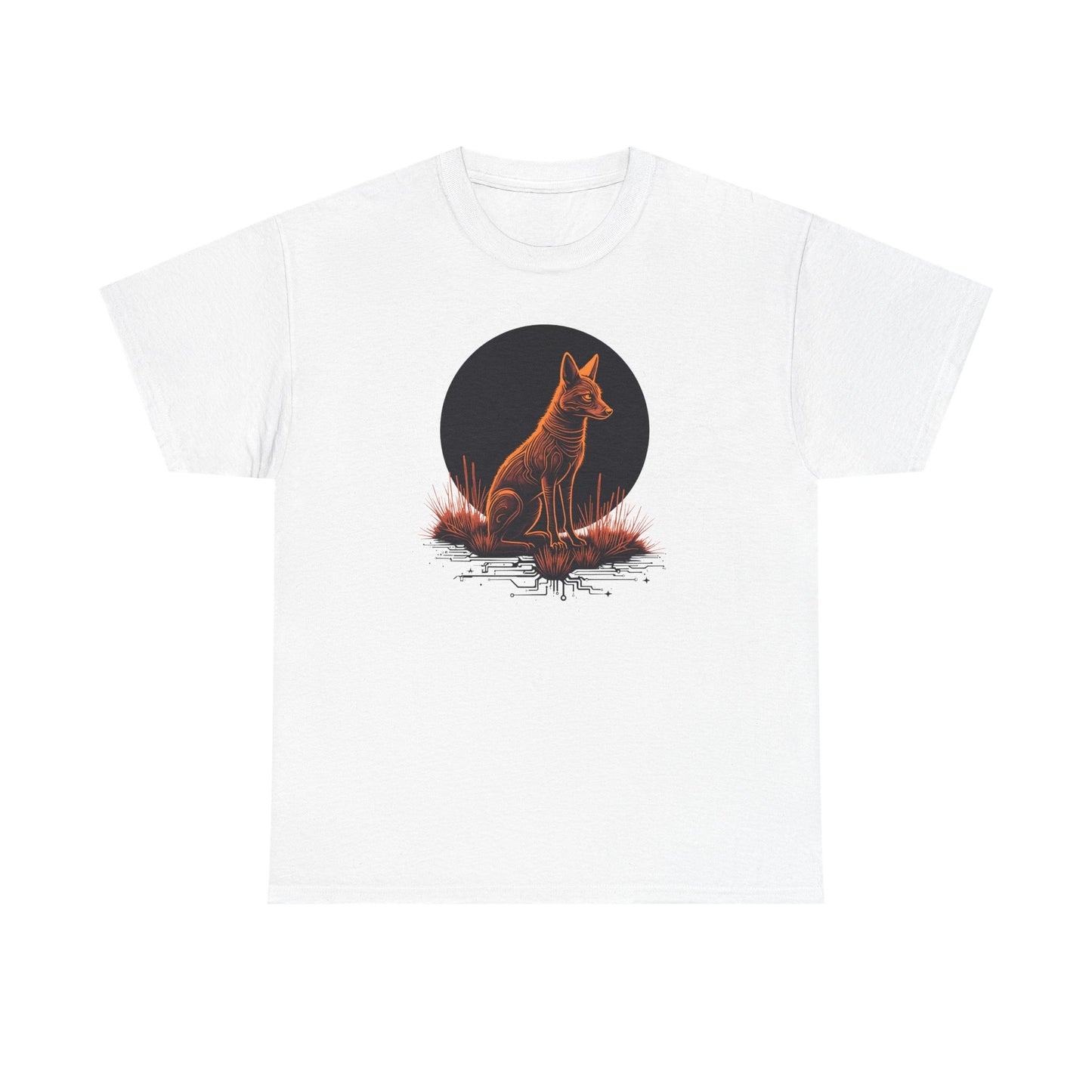 Neon Coyote Unisex Heavy Cotton Tee