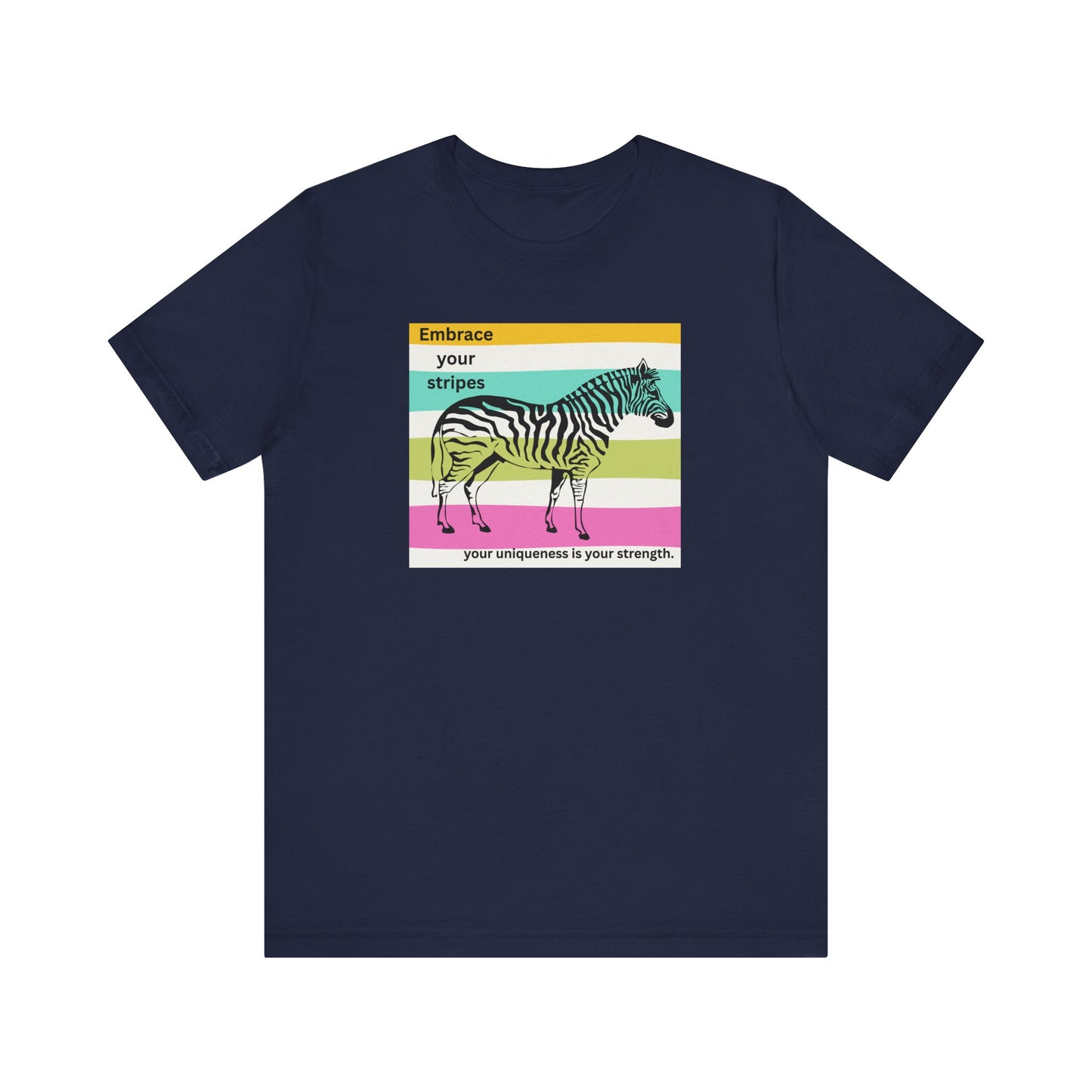 Embrace Your Stripes Unisex Jersey Tee