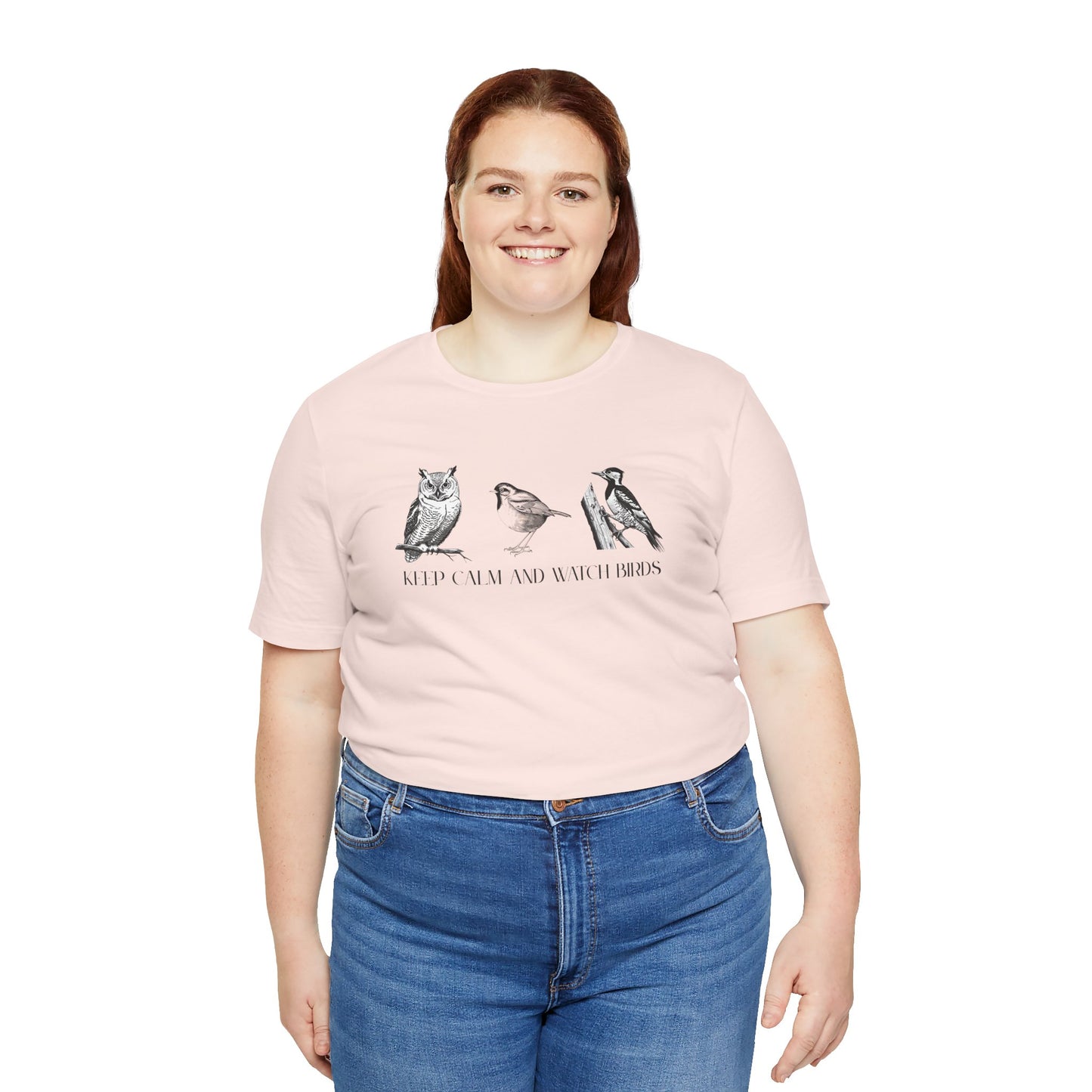 Keep Calm and Watch Birds Tee