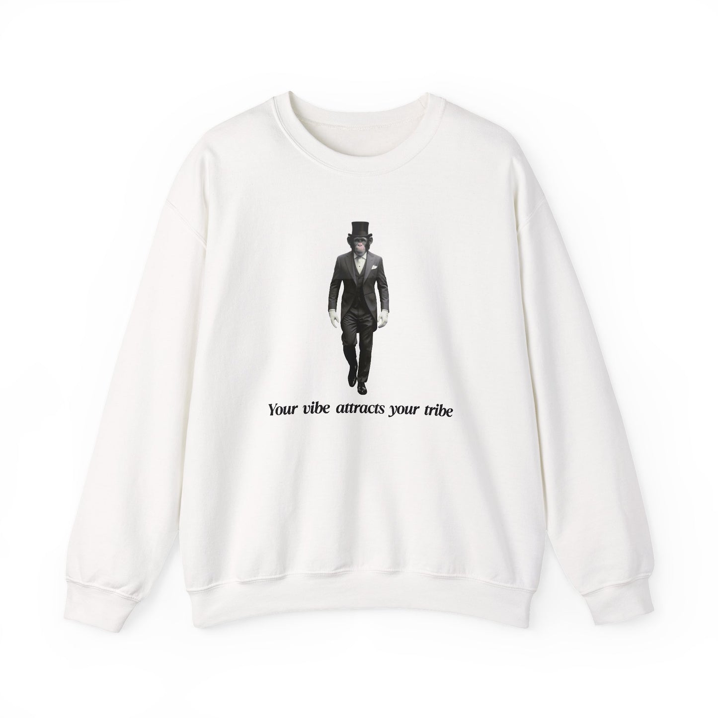 Your Vibe Attracts Your Tribe Crewneck Sweatshirt - Unisex Heavy Blend™
