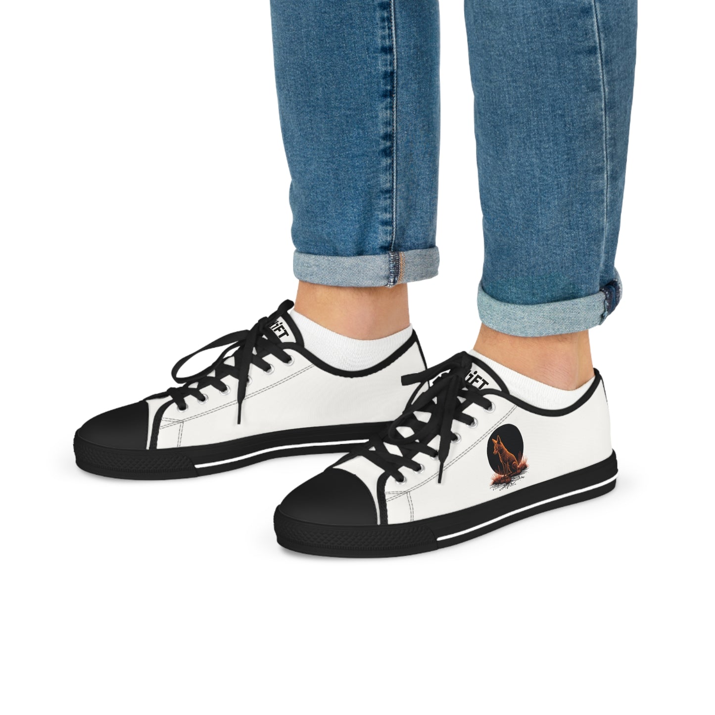 Neon Coyote Stylish Low Top Sneakers