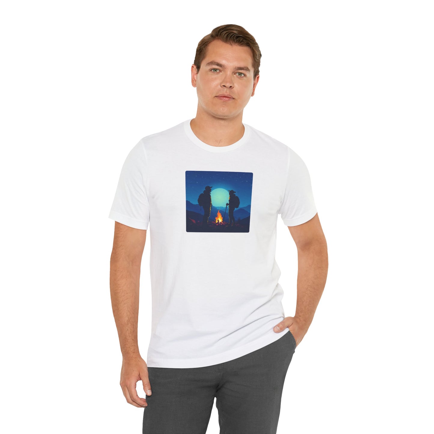 Adventure Awaits Campfire Tee