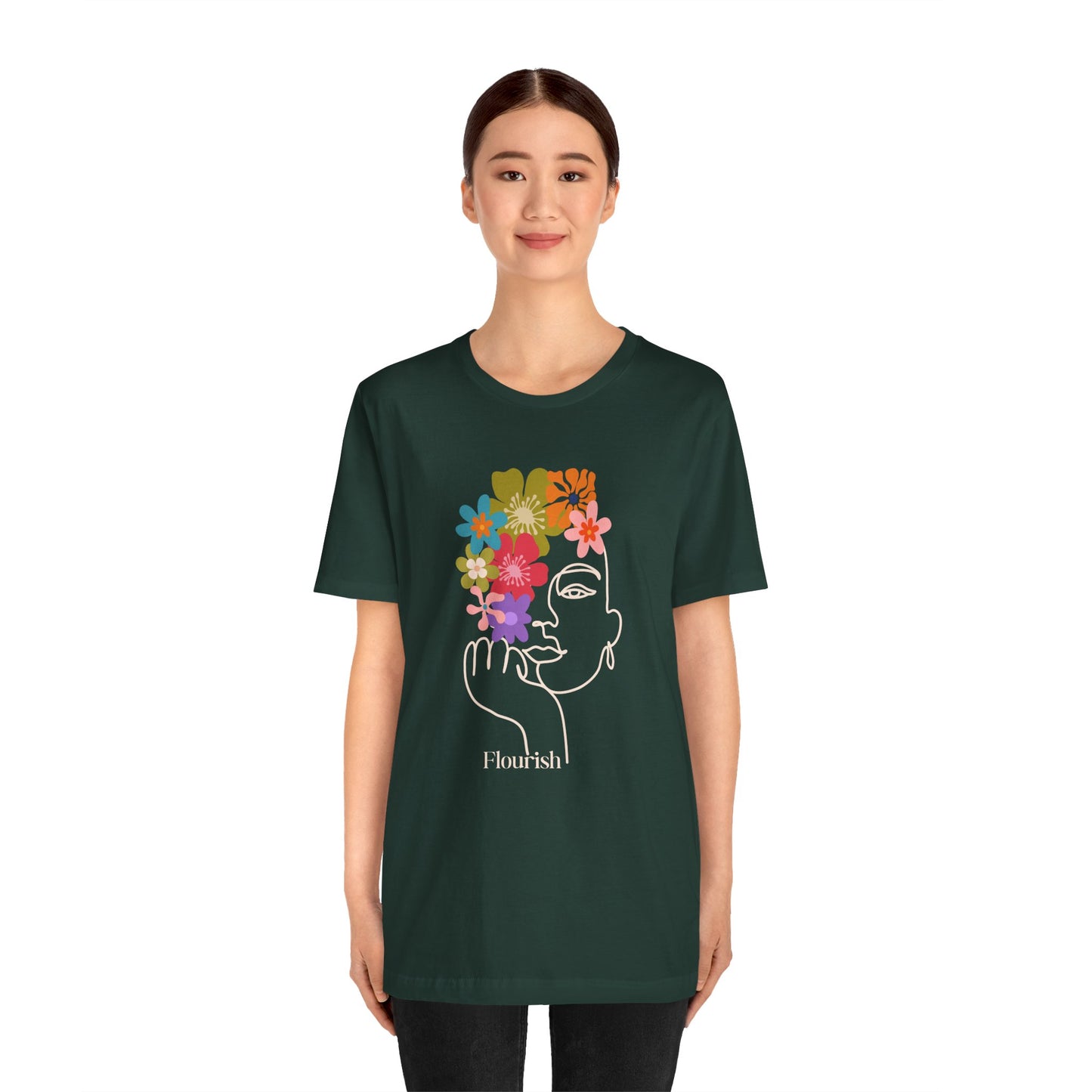 Flourish Floral Graphic T-Shirt