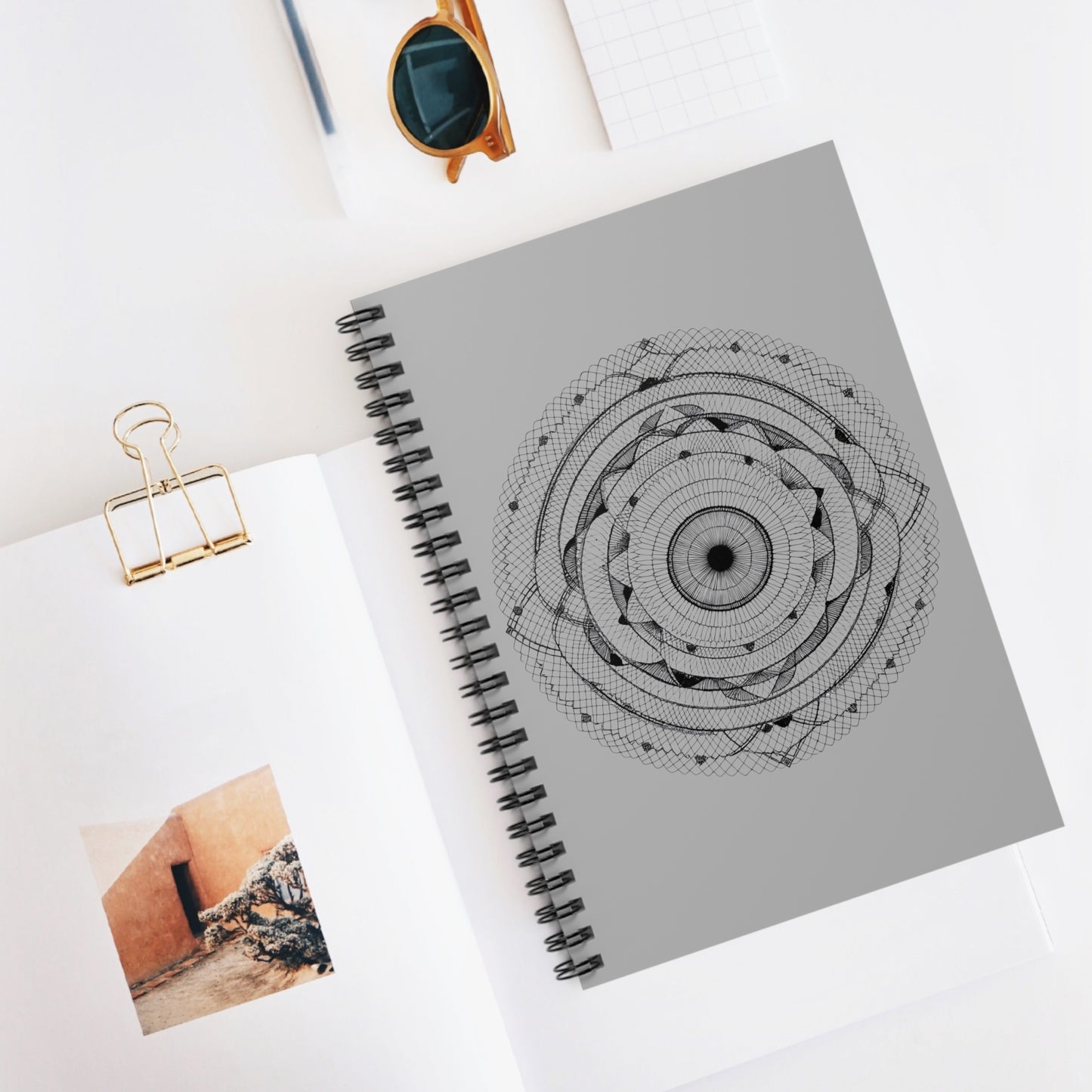 Universe Spiral Notebook - Ruled Line, Journal, Sketchbook, Gift for Students, Design Your Dreams, Art Supplies