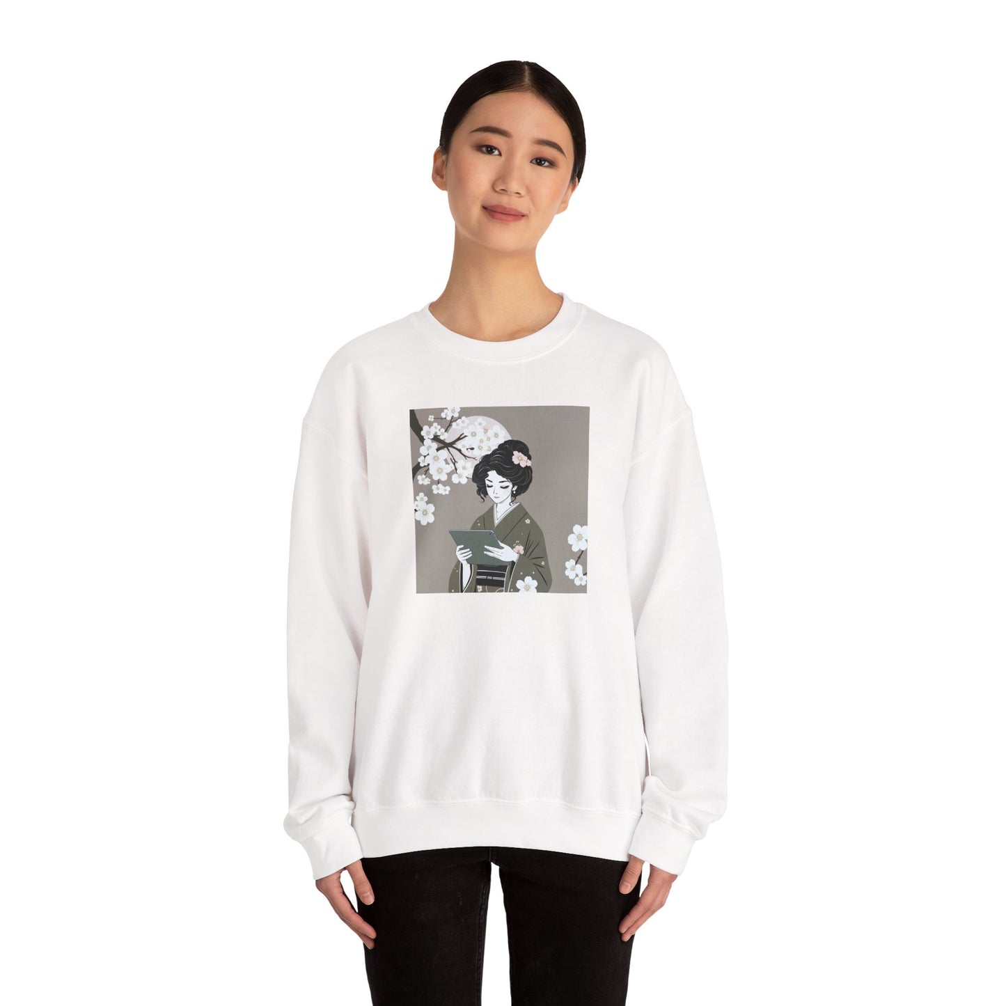 Geisha Girl Sweatshirt, Unisex