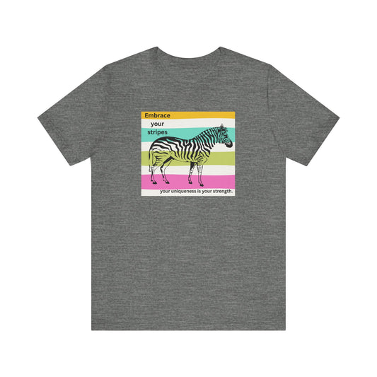 Embrace Your Stripes Unisex Jersey Tee