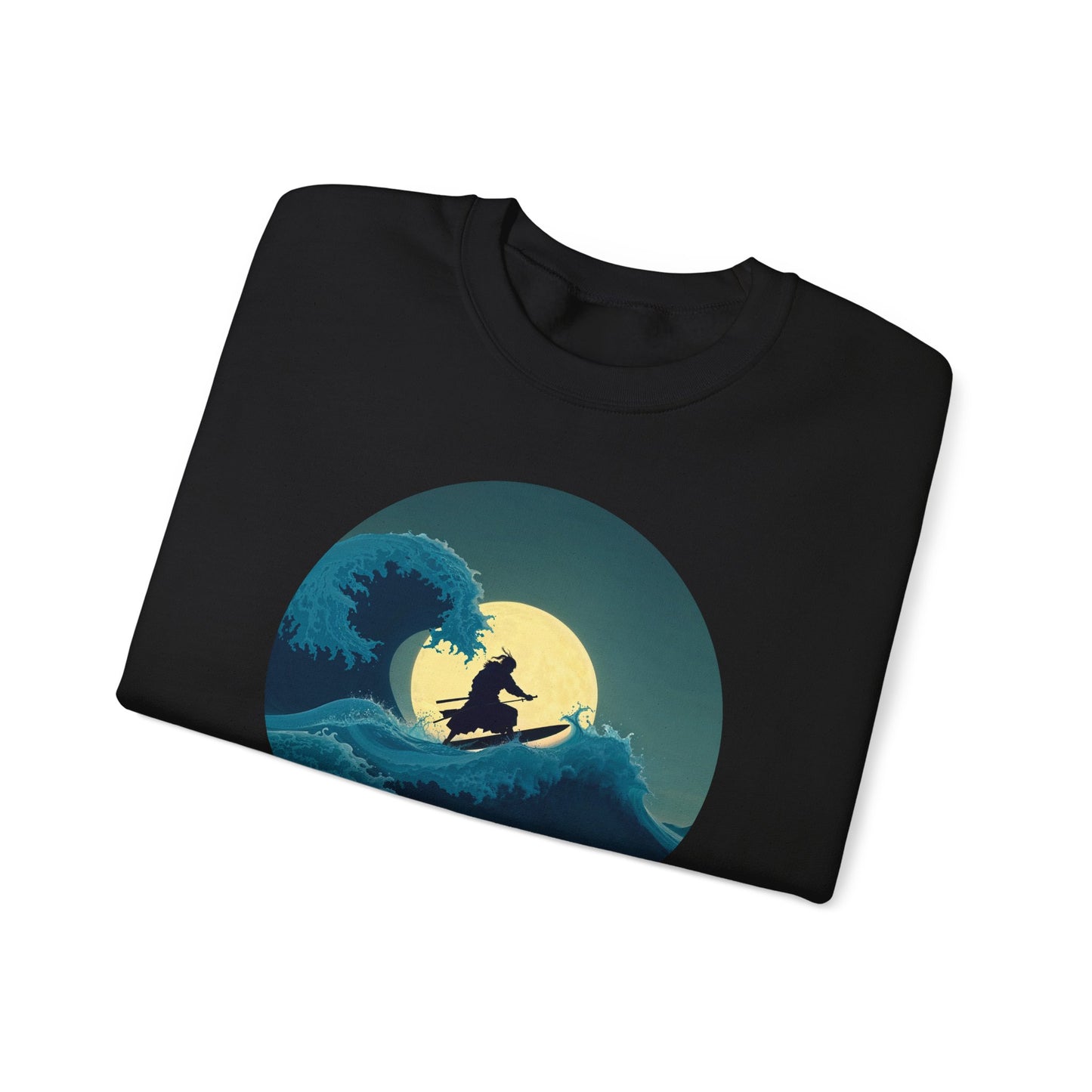 Surfing Samurai Crewneck Sweatshirt