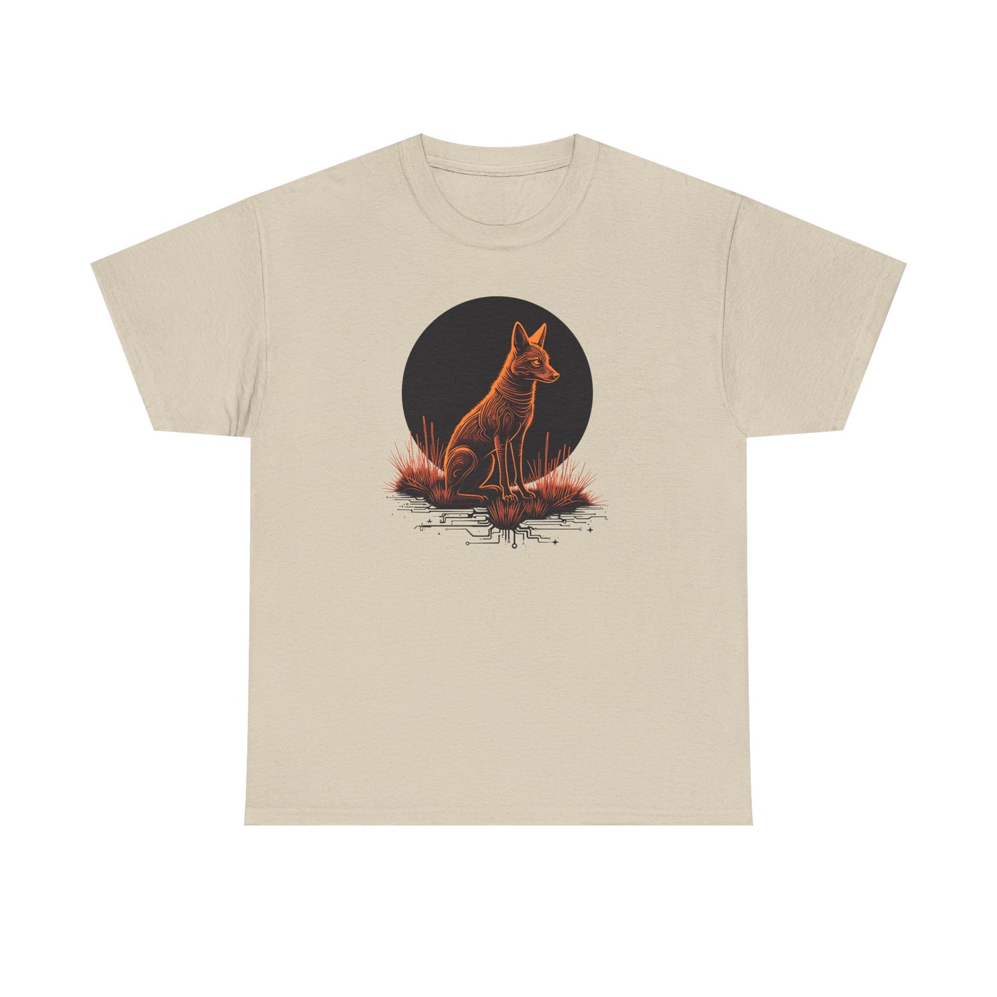 Neon Coyote Unisex Heavy Cotton Tee