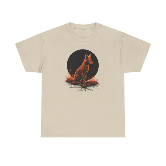 Neon Coyote Unisex Heavy Cotton Tee