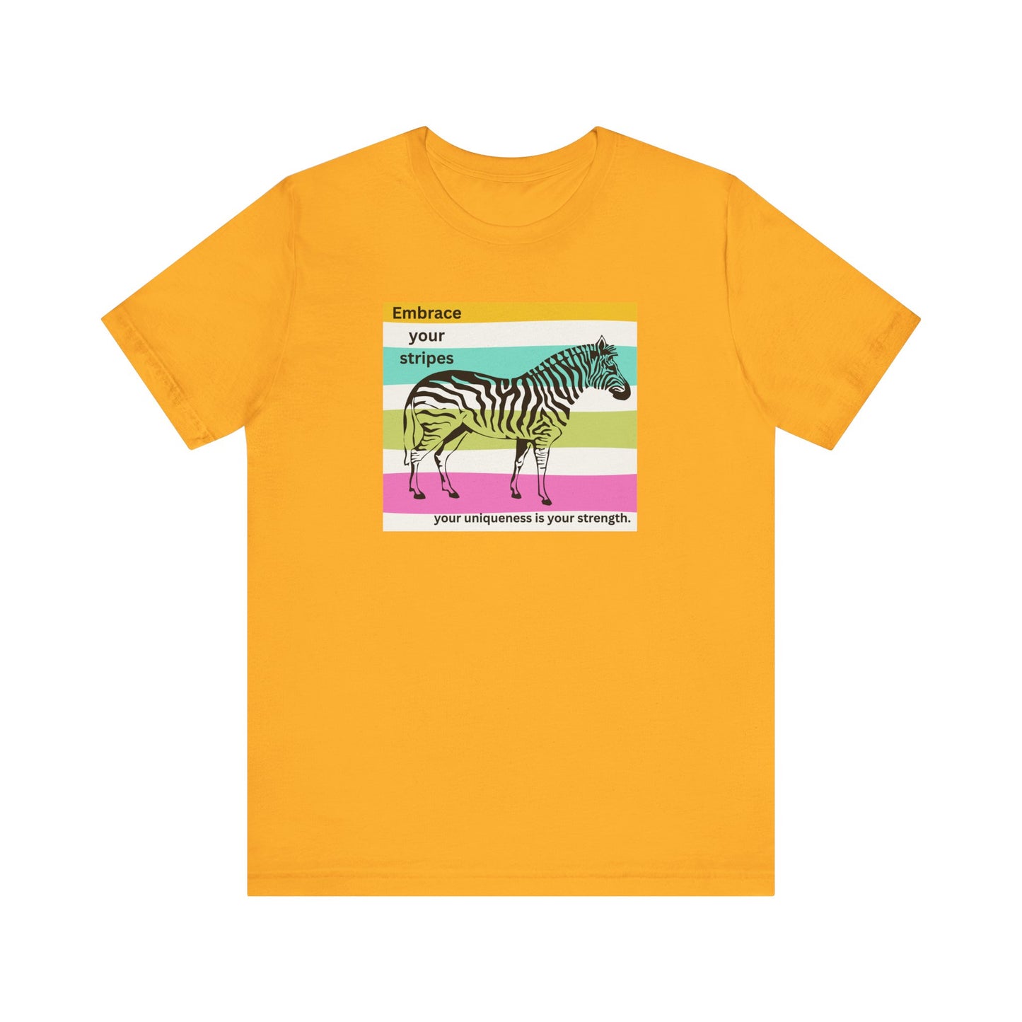 Embrace Your Stripes Unisex Jersey Tee