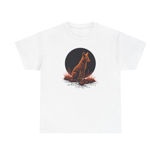 Neon Coyote Unisex Heavy Cotton Tee