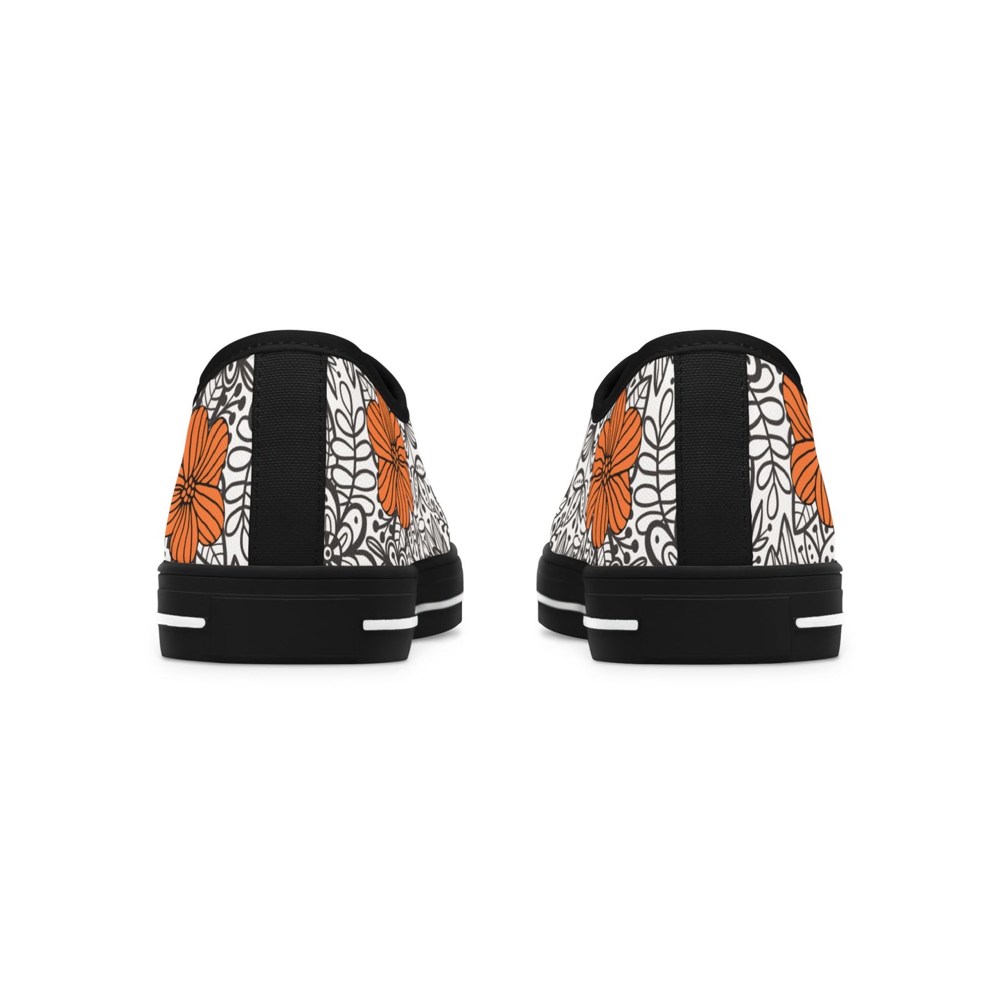 Floral Women's Low Top Sneakers