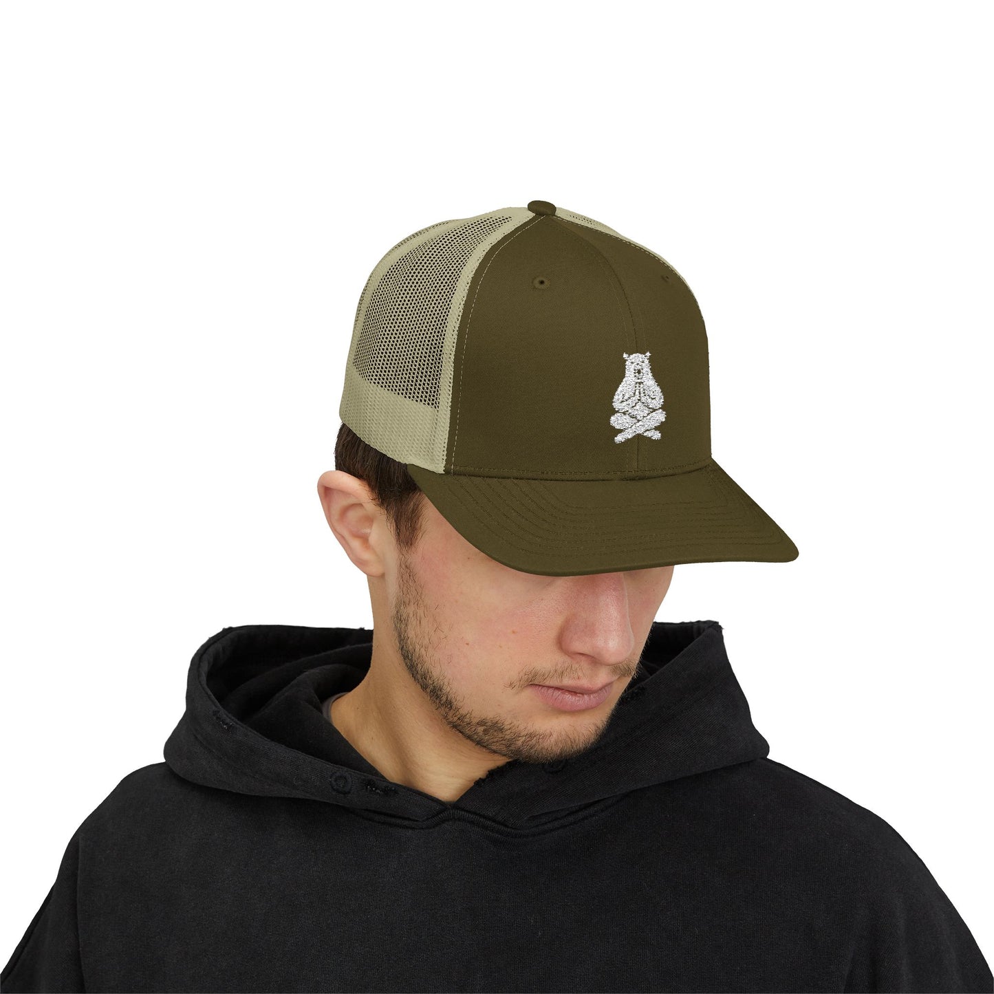Zen Bear Snapback Trucker Cap