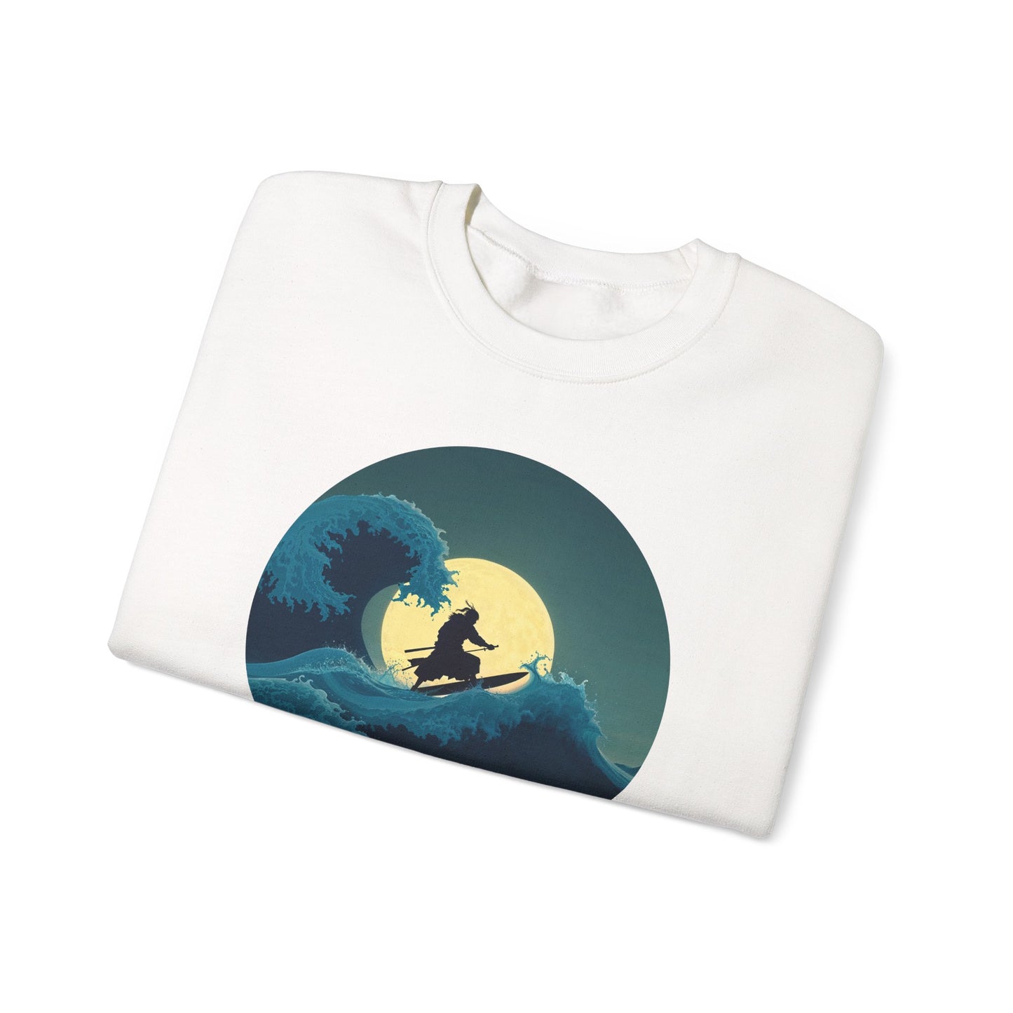 Surfing Samurai Crewneck Sweatshirt