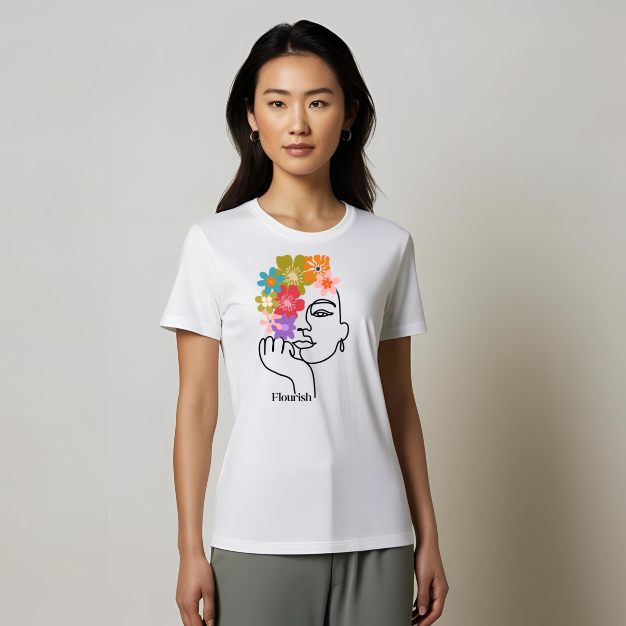Flourish floral Tee