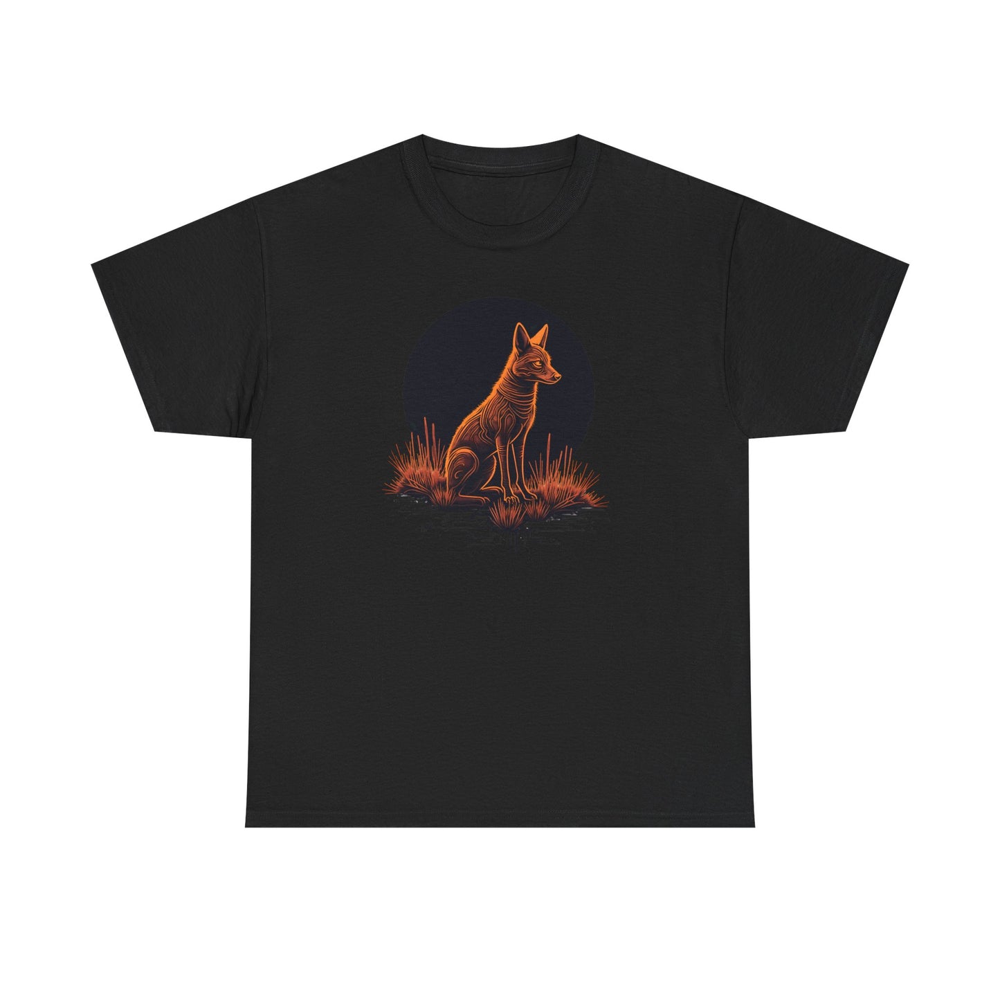 Neon Coyote Unisex Heavy Cotton Tee