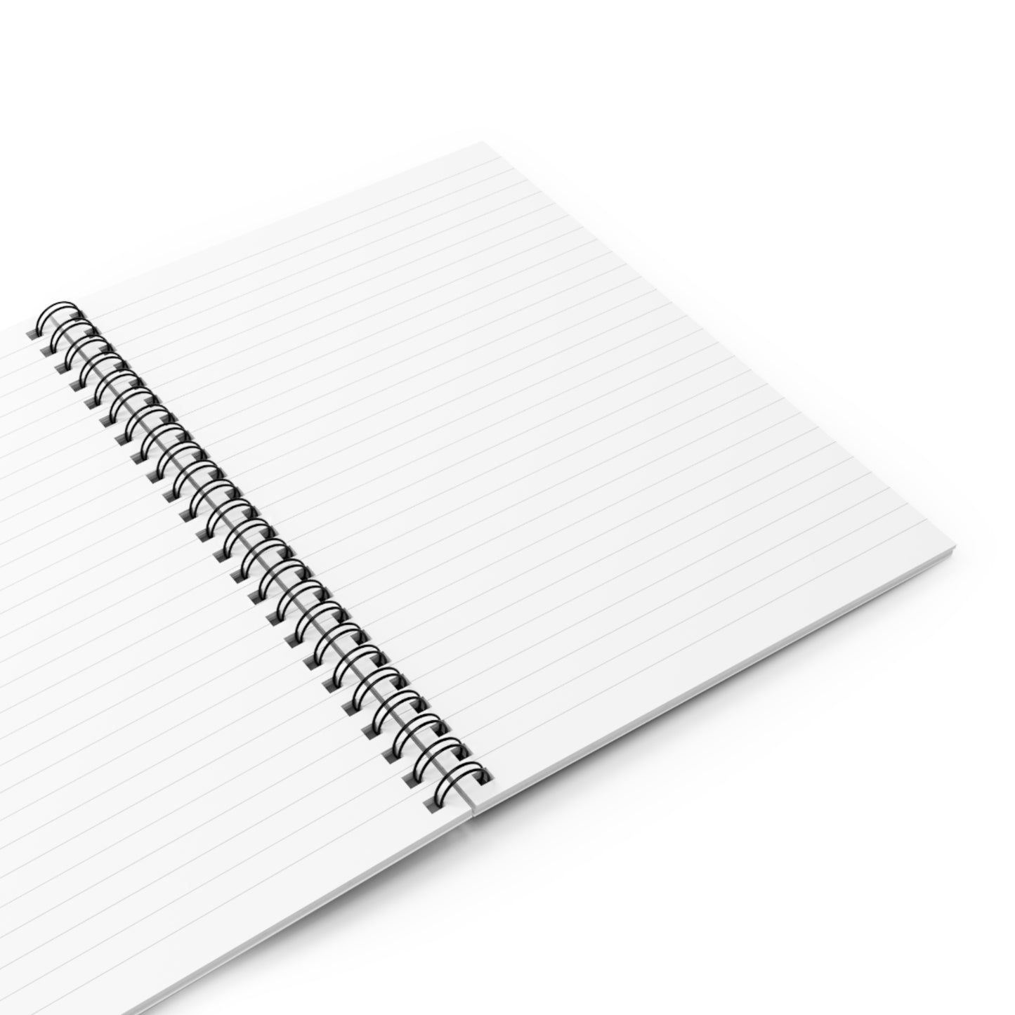 Chat Bleu Spiral Notebook