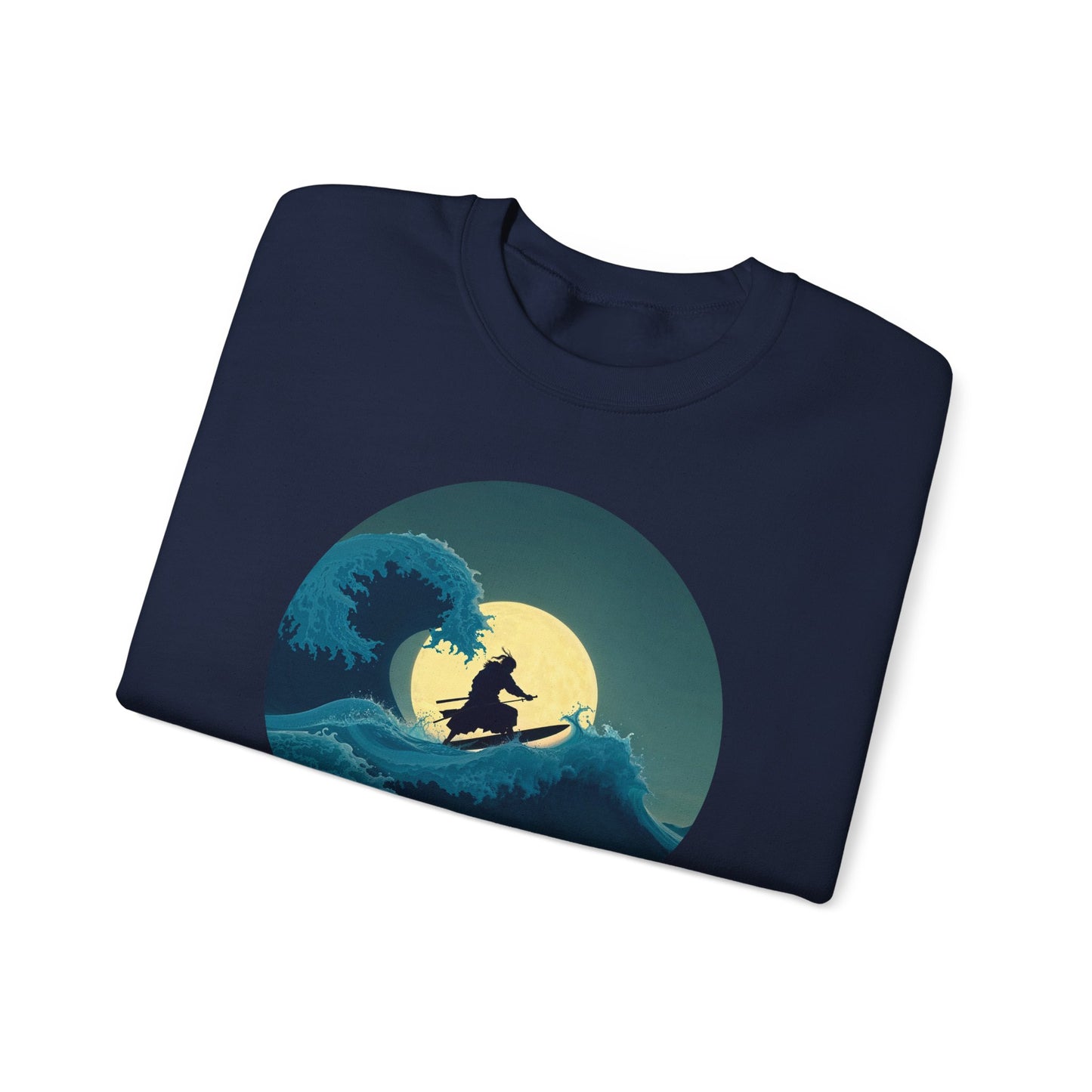 Surfing Samurai Crewneck Sweatshirt