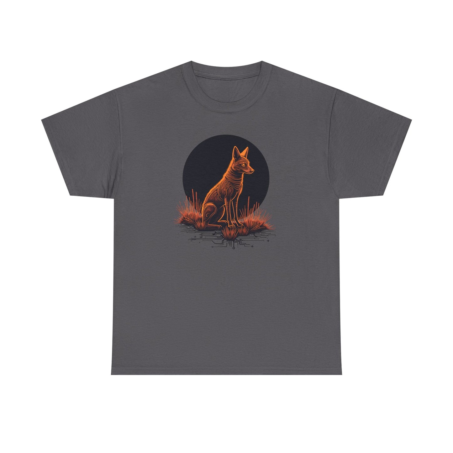 Neon Coyote Unisex Heavy Cotton Tee