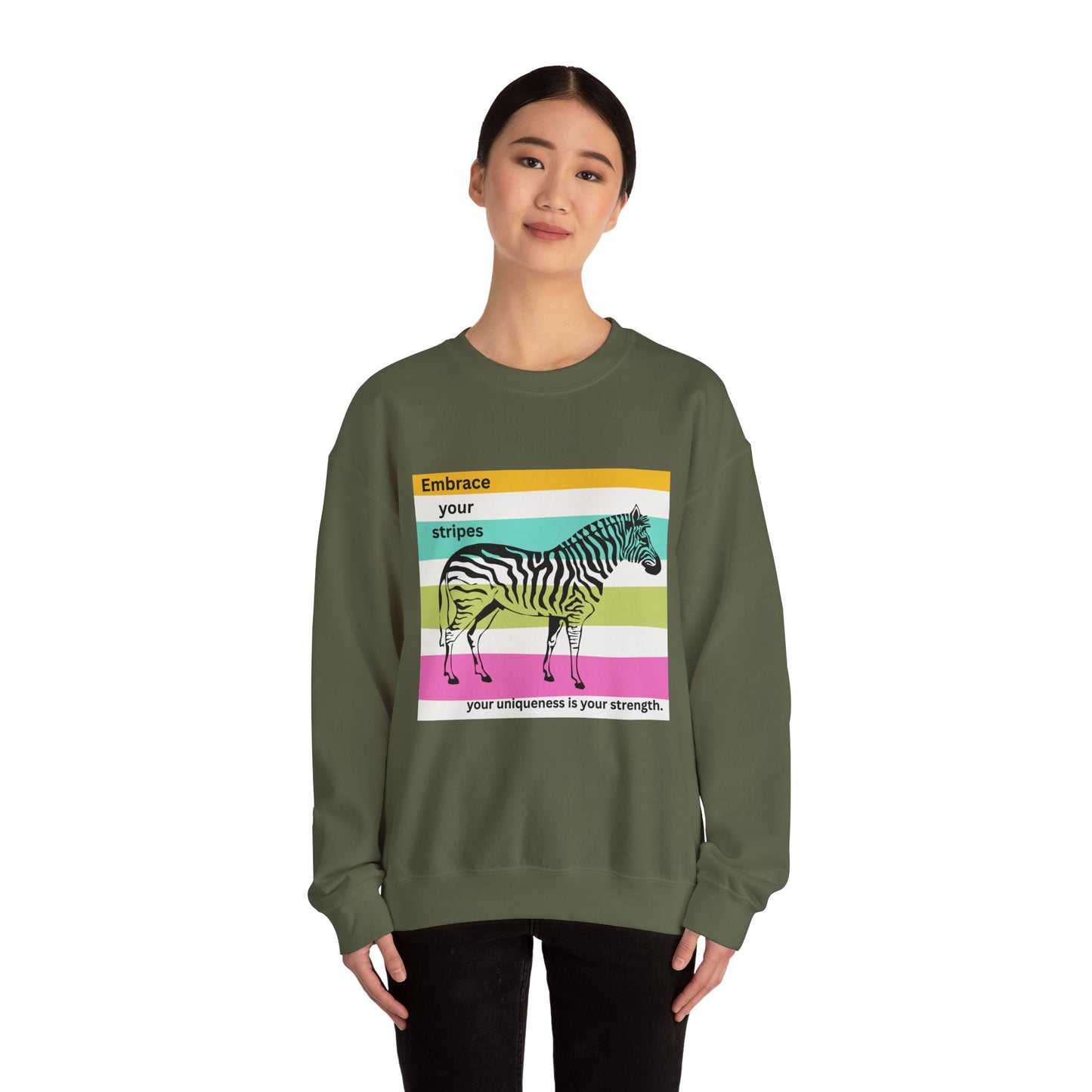 Embrace Your Stripes Sweatshirt