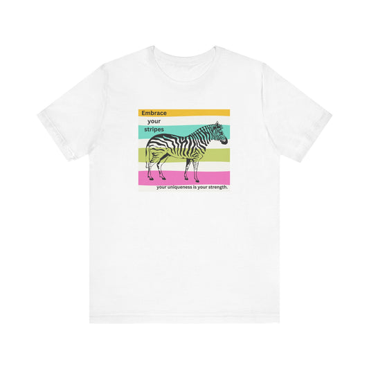 Embrace Your Stripes Unisex Jersey Tee