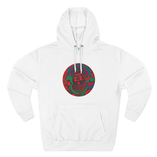 Vibrant Tribal Fleece Hoodie