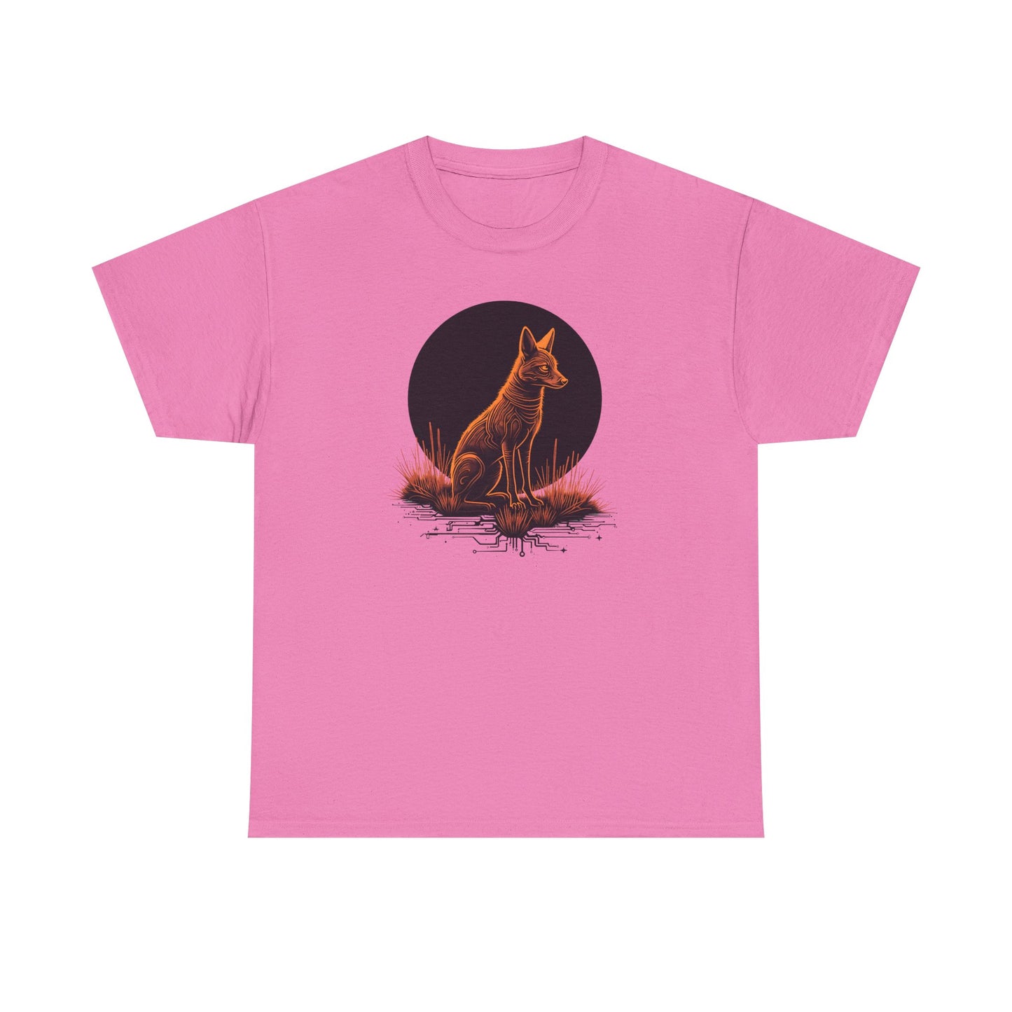 Neon Coyote Unisex Heavy Cotton Tee