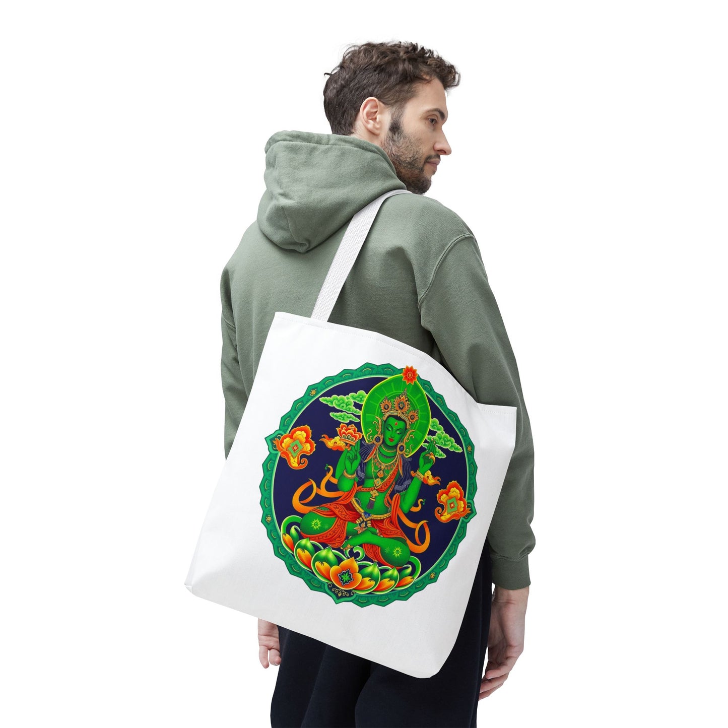 The Green Tara Tote Bag
