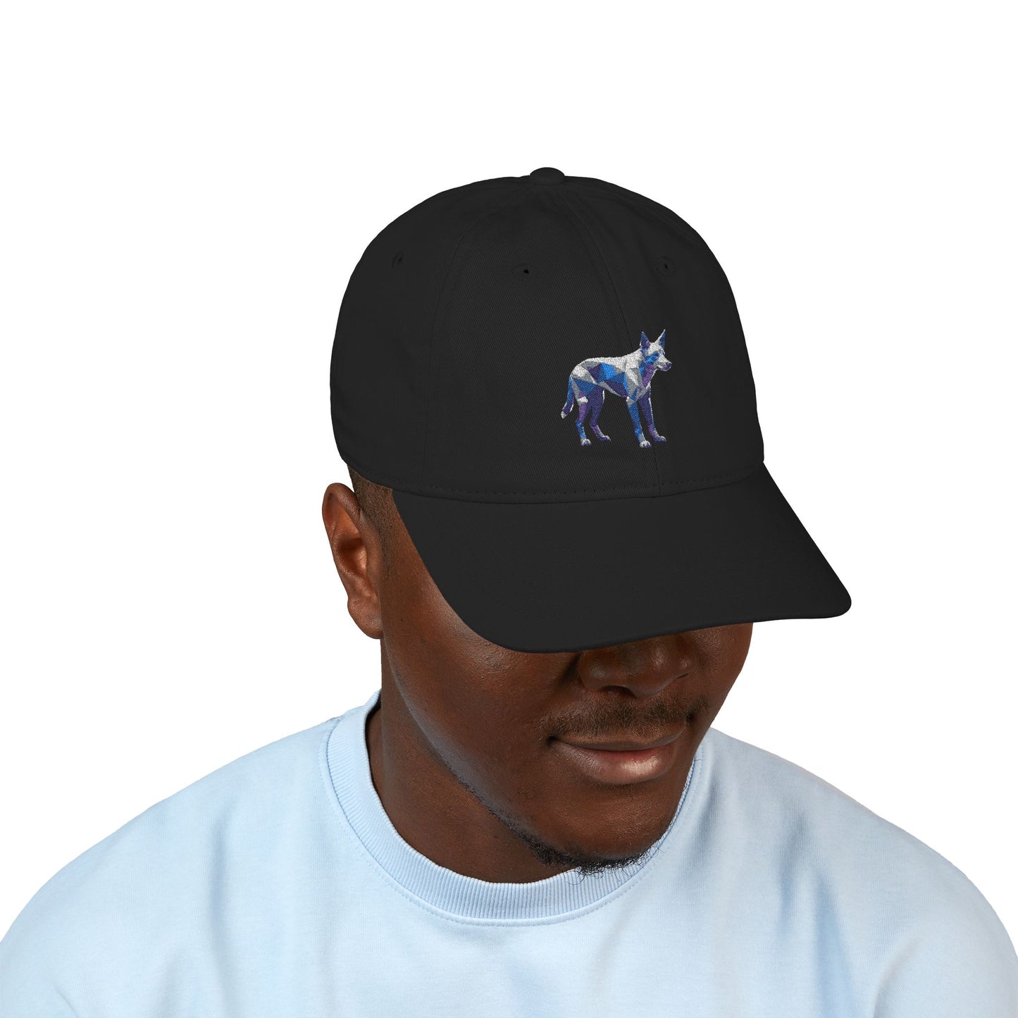 Blue Heeler Organic Embroidered Baseball Cap