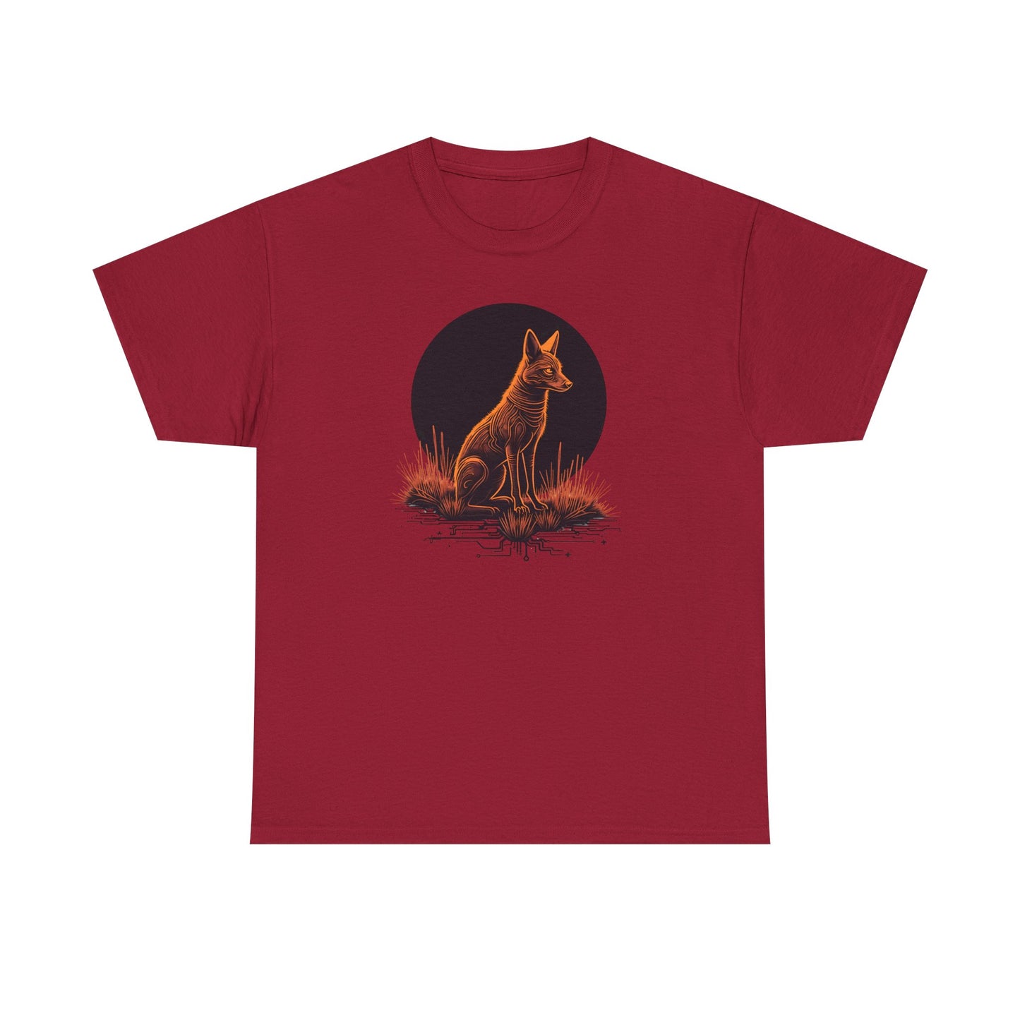 Neon Coyote Unisex Heavy Cotton Tee